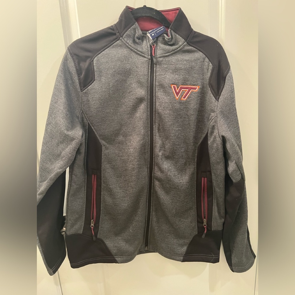 Virginia Tech Men’s Full Zip Fleece
